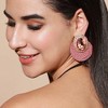 SOHI Women's Rope Drop Earrings - 3 of 3
