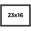 PosterPalooza | Antique Red Picture Frame - UV Acrylic, Backing Board, Hanging Hardware Included - 2 of 4