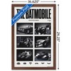 Trends International DC Comics Batman: The Batmobile Fear The Streets Framed Wall Poster Prints - 3 of 4