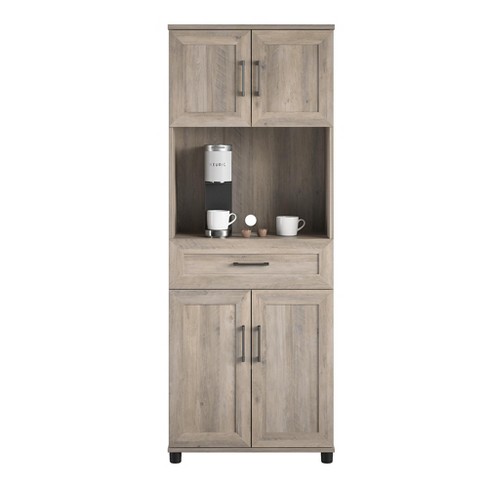 Extra Tall Cabinet Charcoal Gray - Buylateral : Target