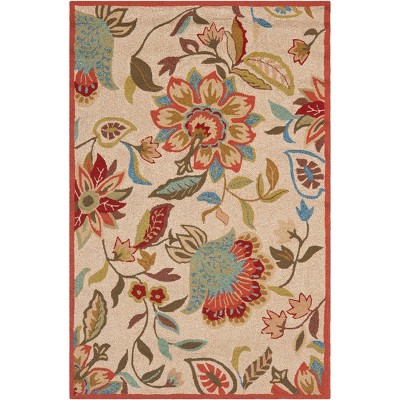 Four Seasons FRS435 Hand Hooked Area Rug  - Safavieh
