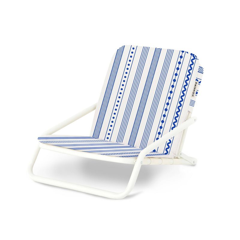 MINNIDIP Folding Chair - Nautical Stripes, 2 of 4