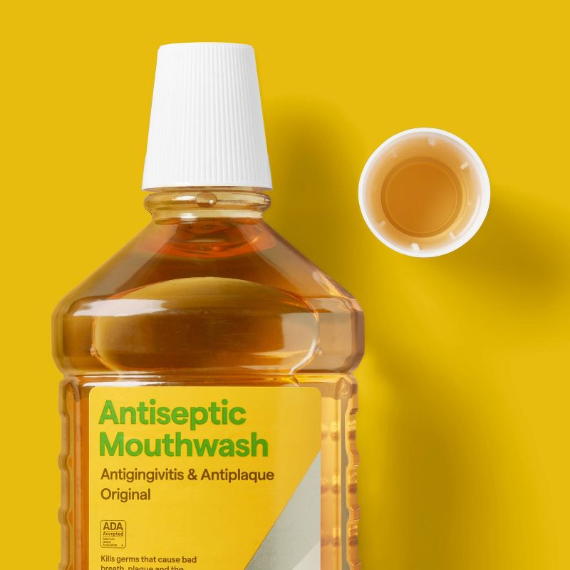 Antiseptic Mouthwash - Original Flavor - 50.7 fl oz - up &#38; up&#8482;, 3 of 6
