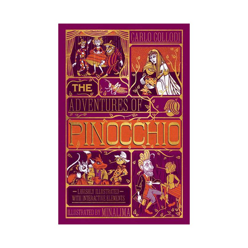 The Adventures of Pinocchio (Minalima Edition) - by  Carlo Collodi (Hardcover), 1 of 2