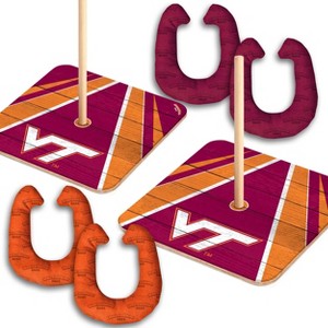 NCAA Virginia Tech Hokies Horseshoe Bag Toss Game Set - 1 of 4