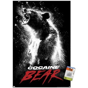 Trends International Cocaine Bear - One Sheet Unframed Wall Poster Prints - 1 of 4