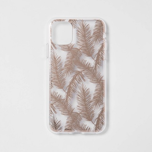 Heyday Apple Iphone 11 Case Rose Gold Feathers Target