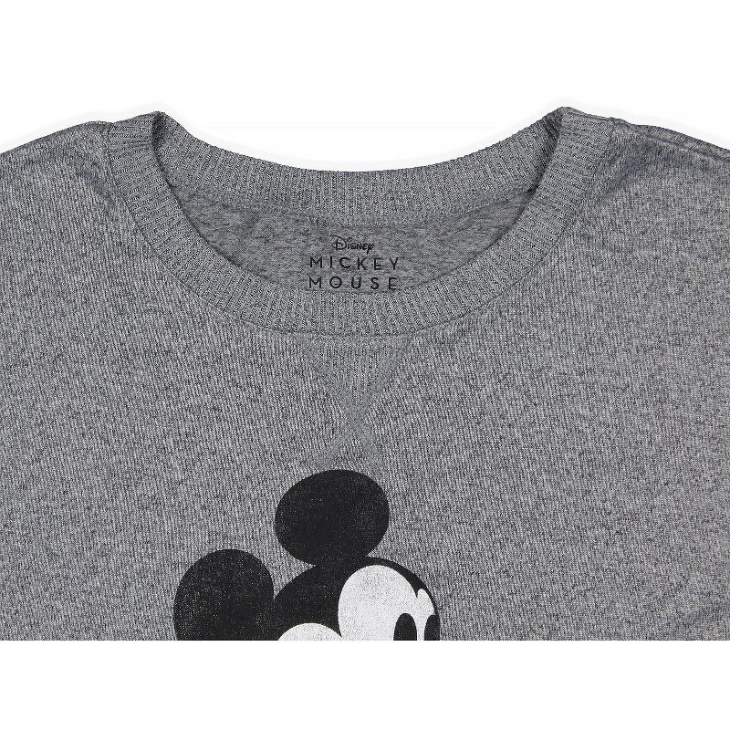 Disney Womens' Mickey Mouse Long Sleeve Pajama Top Sleepwear Shirt, 5 of 6