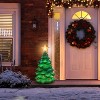 Mr. Christmas 24" Outdoor Lit Blow Mold Tree - 2 of 4
