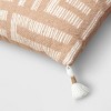 Oversized Modern Geometric Patterned Lumbar Throw Pillow - Threshold™ - 4 of 4