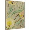 32" x 42" Delicate Floral Pattern I by Baxter Mill Archive - Amanti Art: Modern Botanical Lithograph, Brown Frame - 2 of 4