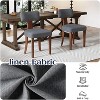 AMERLIFE Farmhouse Chair Set, Mid Century Modern Dining Chairs, Easy to Install, - 4 of 4