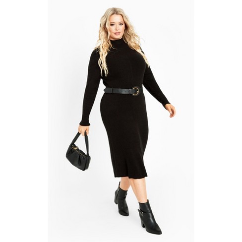 Calleigh Long Sleeve Bodycon Sweater Mini Dress • Shop American