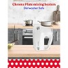 Betty Crocker 5-Speed Hand Mixer, 150 Watts Power, Easy-Clean Chrome Plate Beaters, Beater Eject Button, Heel Rest, BC-4203WT, White - 3 of 4