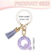 Unique Bargains Resin Lightweight Decorative Sparkling Purple Sequins Tumbler Cup Charm - 2 of 4