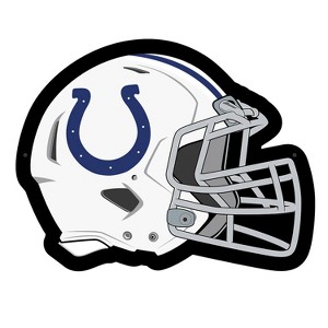 Evergreen Ultra-Thin Edgelight LED Wall Decor, Helmet, Indianapolis Colts- 19.5 x 15 Inches Made In USA - 1 of 4
