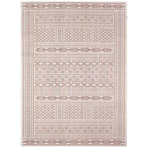 Liora Manne Avena  Indoor/Outdoor Rug  Ivory.. - 1 of 4