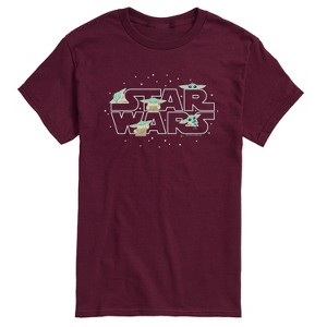Men's - Star Wars - The Mandalorian Grogu Logo Short Sleeve Graphic T-Shirt - 1 of 4