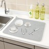 REGALWOVEN Fast Absorbing Microfiber Dish Drying Mat for Kitchen Counter Dishes Utensils Pots - 2 of 4