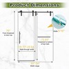 NicBex Single Sliding Shower Door for Bathroom - 3 of 4