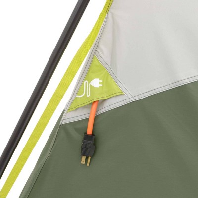 CORE 6-Person Green Polyester Instant Cabin Tent with Carry Bag