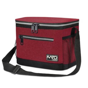 Tirrinia Insulated Small Lunch Bag with Adjustable Shoulder Strap, Leakproof Reusable Lunch Cooler Bag, Portable Lunch Boxs for Back-To-School - 1 of 4