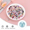 Unique Bargains No Hole ABS Round Faux Pearl for Vase Fillers DIY Home Decoration 800 Pcs - 4 of 4