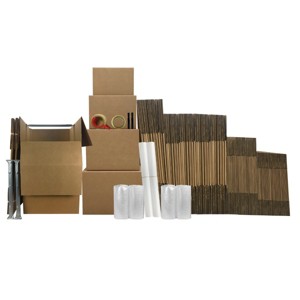 UBMOVE 8 Room Wardrobe Kit 88 Moving Boxes & Moving Supplies - 1 of 4