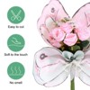 Unique Bargains Waterproof Durable Vibrant Colors Tear-resistant Flower Wrapping Paper 1 Pc - 4 of 4