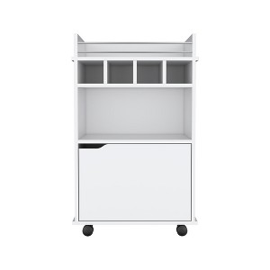 Kitchen Cart with Generous Open Shelf for Kitchen, Dinning Room - 1 of 4