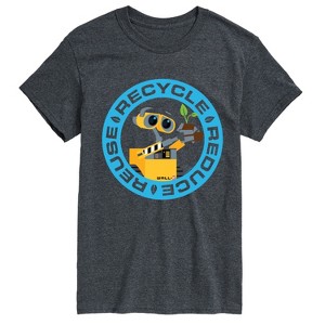 Men's - WALL-E - Recycle Reuse Reduce Short Sleeve Graphic T-Shirt - 1 of 4