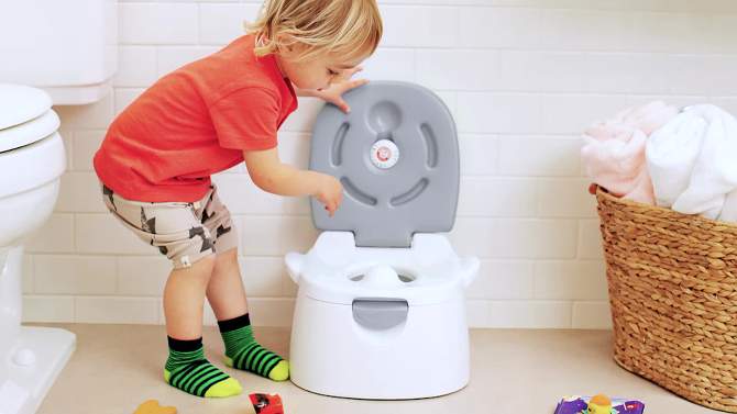 Munchkin Arm &#38; Hammer Multi-Stage 3-in-1 Potty Chair  Ring and Step Stool, 2 of 13, play video