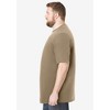 Boulder Creek by KingSize  Heavyweight Jersey Crewneck T-Shirt - 4 of 4