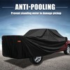Unique Bargains Pickup Truck Cover for Ford F150 Regular Cab Pickup 8 Feet Black 236"x81"x61" 1 Pc - 4 of 4