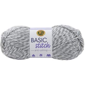 Lion Brand Touch of Alpaca Yarn - Charcoal