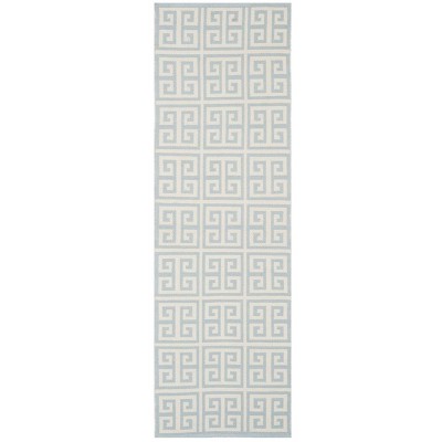 light blue/ivory