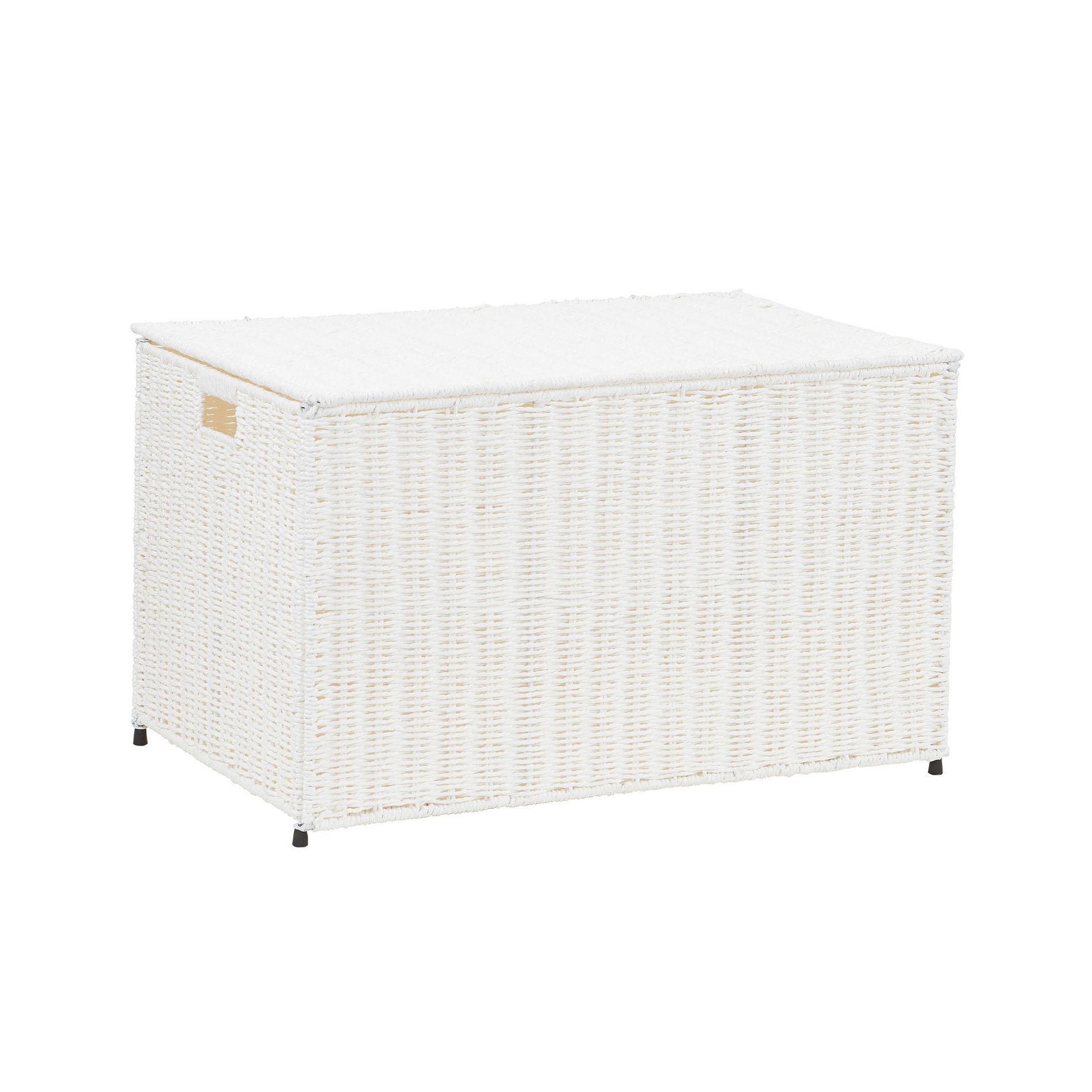 Large Woven Sturge Chest | Paper Rope | Arctic White
