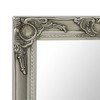 Aghana Digitals Baroque Style Silver Antique Finish Rectangular Wall Mirror - 19.7x31.5in Indoor - 4 of 4