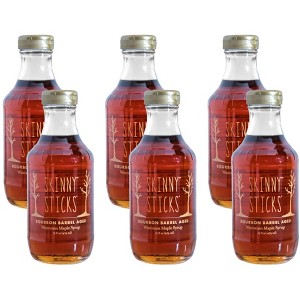 Skinny Sticks Maple Bourbon Aged Syrup - Case of 6/16 fo - 1 of 3