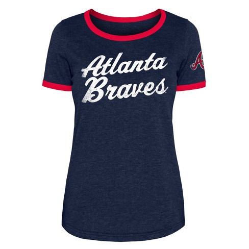 Braves t shirts clearance women's