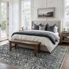 Abynow Medallion Diamond Faded Rustic Indoor Area Rug - 4 of 4