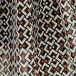 black geometric print