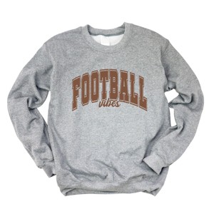 Simply Sage Market Varsity Football Vibes Sweatshirt - 1 of 4