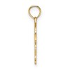 Black Bow Jewelry Cutout New York Apple Pendant in 14 Karat Yellow Gold - 2 of 4