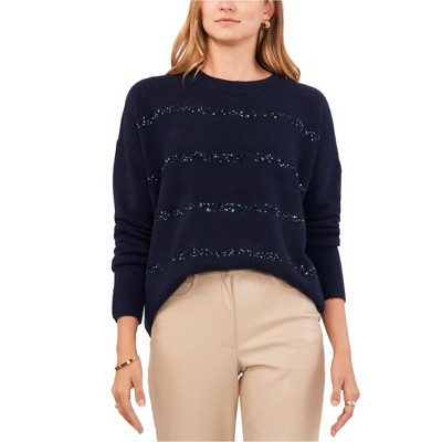 Vince Camuto Womens Rib Knit Pullover Sweater