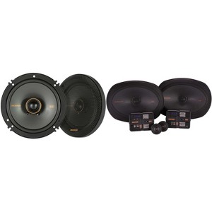 Kicker 51KSS6904 KS-Series 6x9" Component system with 1" tweeters w/ 51KSC6504 6.5" Coaxial Bundle - 1 of 4