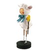 Lori Mitchell 5.5 Inch Little Lost Lamb Easter Spring Daffodil Figurines - 3 of 3