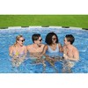 Bestway Steel Pro MAX Round Above Ground Swimming Pool Set with Metal Frame Filter Pump, Ladder, and Cover - 4 of 4