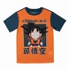 Dragon Ball Z Youth Sleepwear Set Tee Shirt, Sleep Shorts, and Sleep Pants - 2 of 4