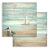 Stamperia Double-Sided Paper Pad 12"X12" 10/Pkg-Sea Land, 10 Designs/1 Each - 4 of 4